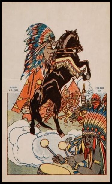 17 Indian On Horseback